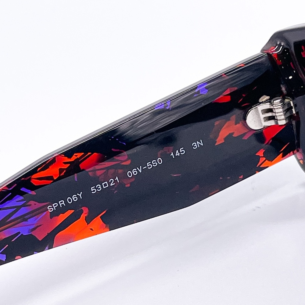 NEW PRADA PR06YSF 06V5S0 UNISEX SQUARE SUNGLASSES PRADA SPR 06Y EYEWEAR PR 06YS - Picture 12 of 13